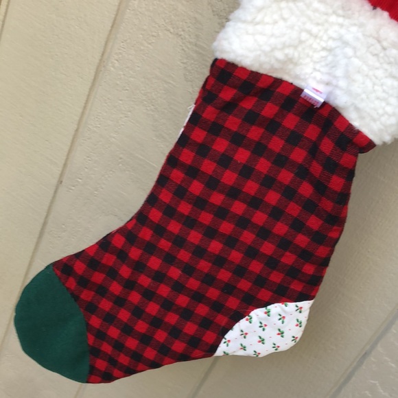 Santa Claus Christmas stocking -3 dimensional - Picture 8 of 12